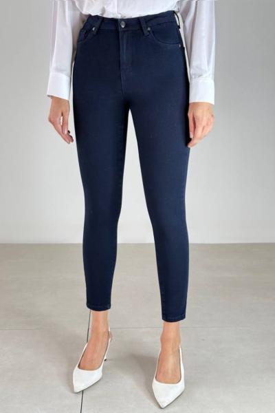 NAVY BLUE JEAN PANTOLON Lacivert